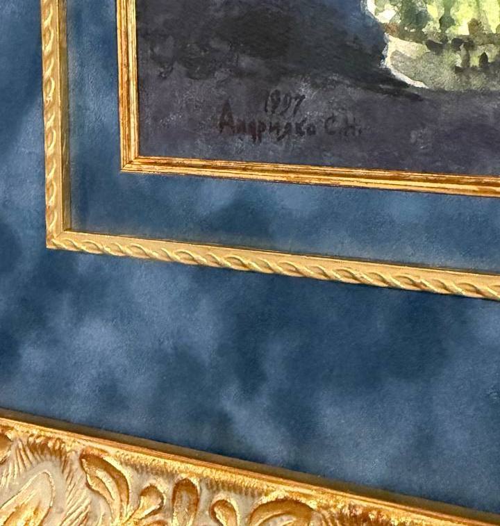 Андрияки акварель багетная мастерская