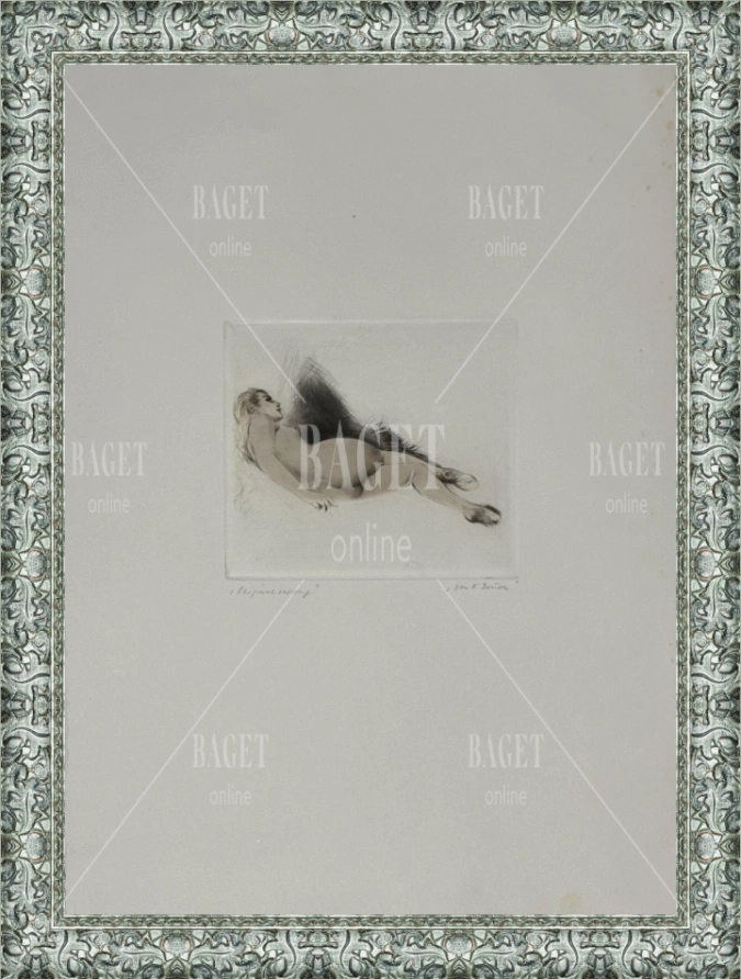 Цветная гравюра 