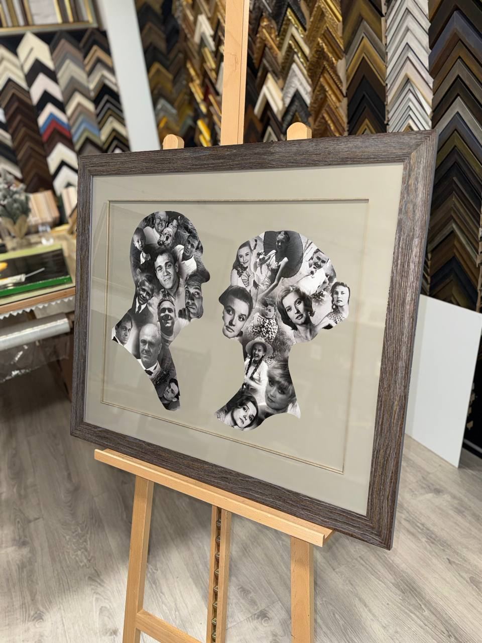 Оформление фотоколлажей в багет: искусство сохранения памяти