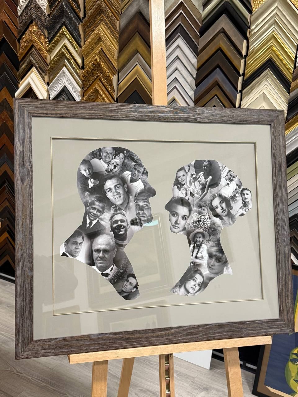 Оформление фотоколлажей в багет: искусство сохранения памяти