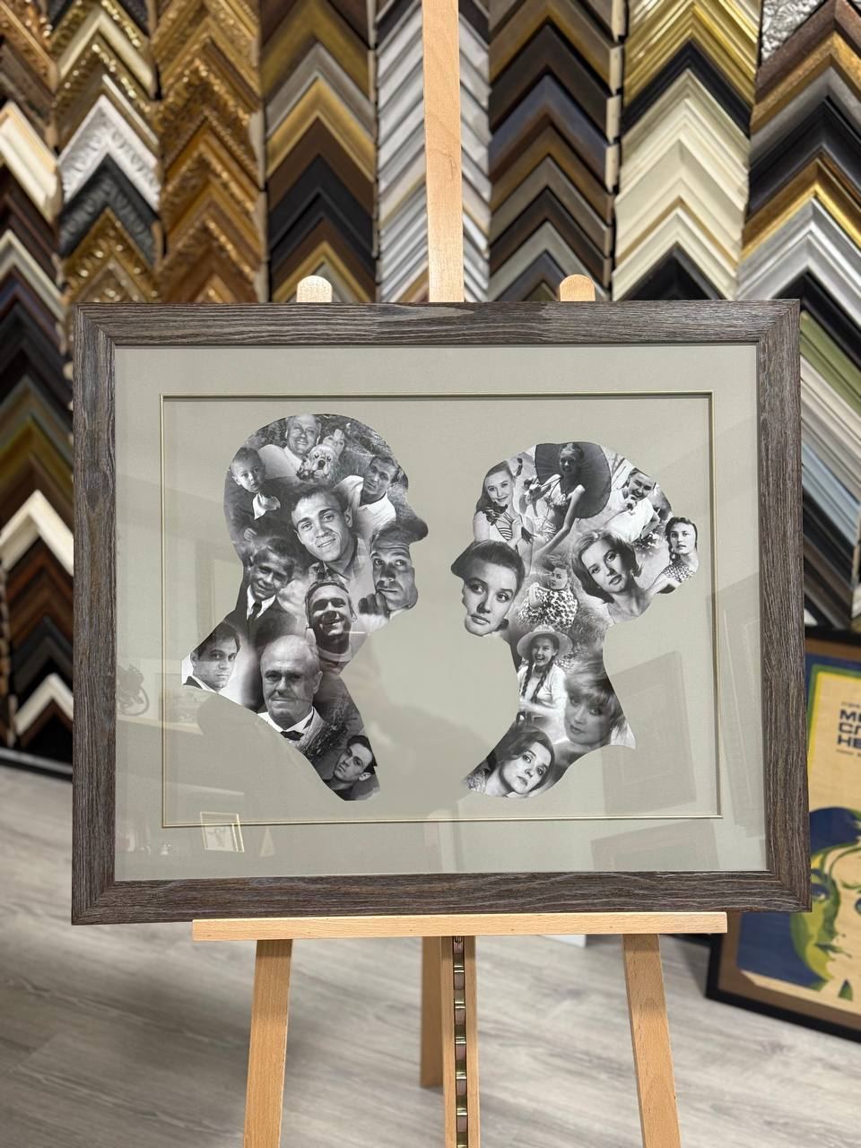 Оформление фотоколлажей в багет: искусство сохранения памяти