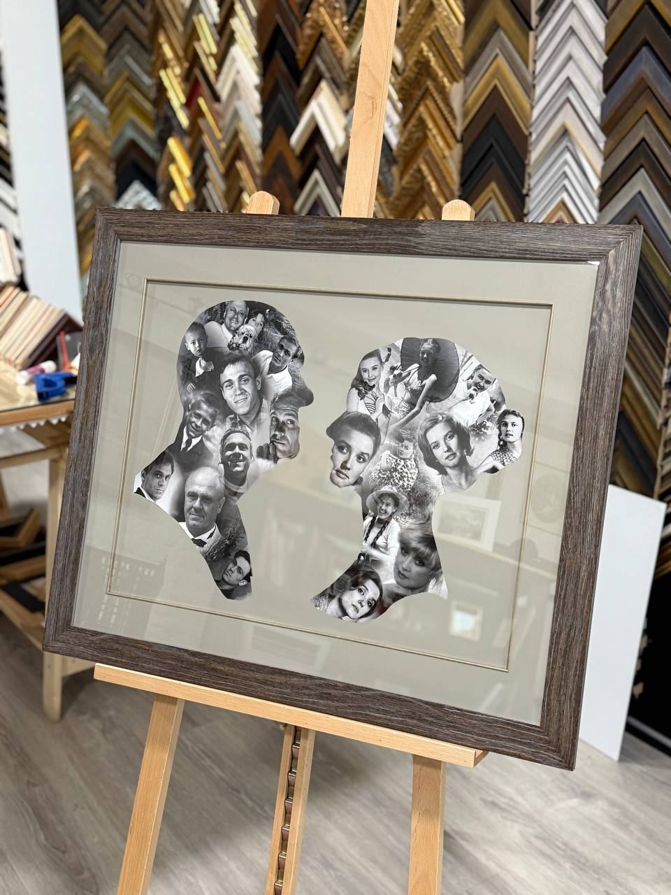 Оформление фотоколлажей в багет: искусство сохранения памяти