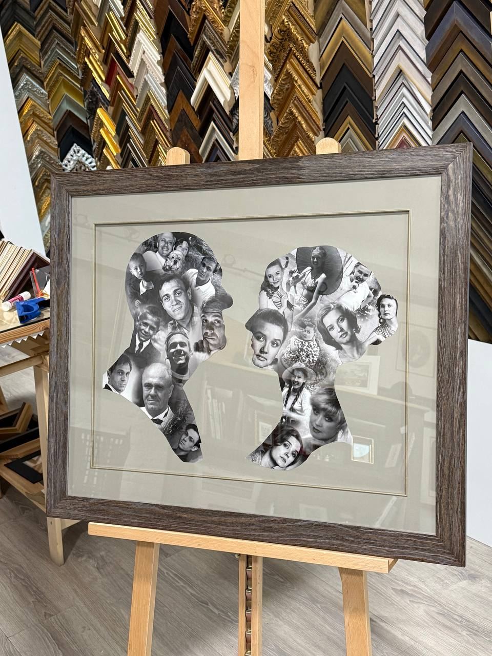 Оформление фотоколлажей в багет: искусство сохранения памяти