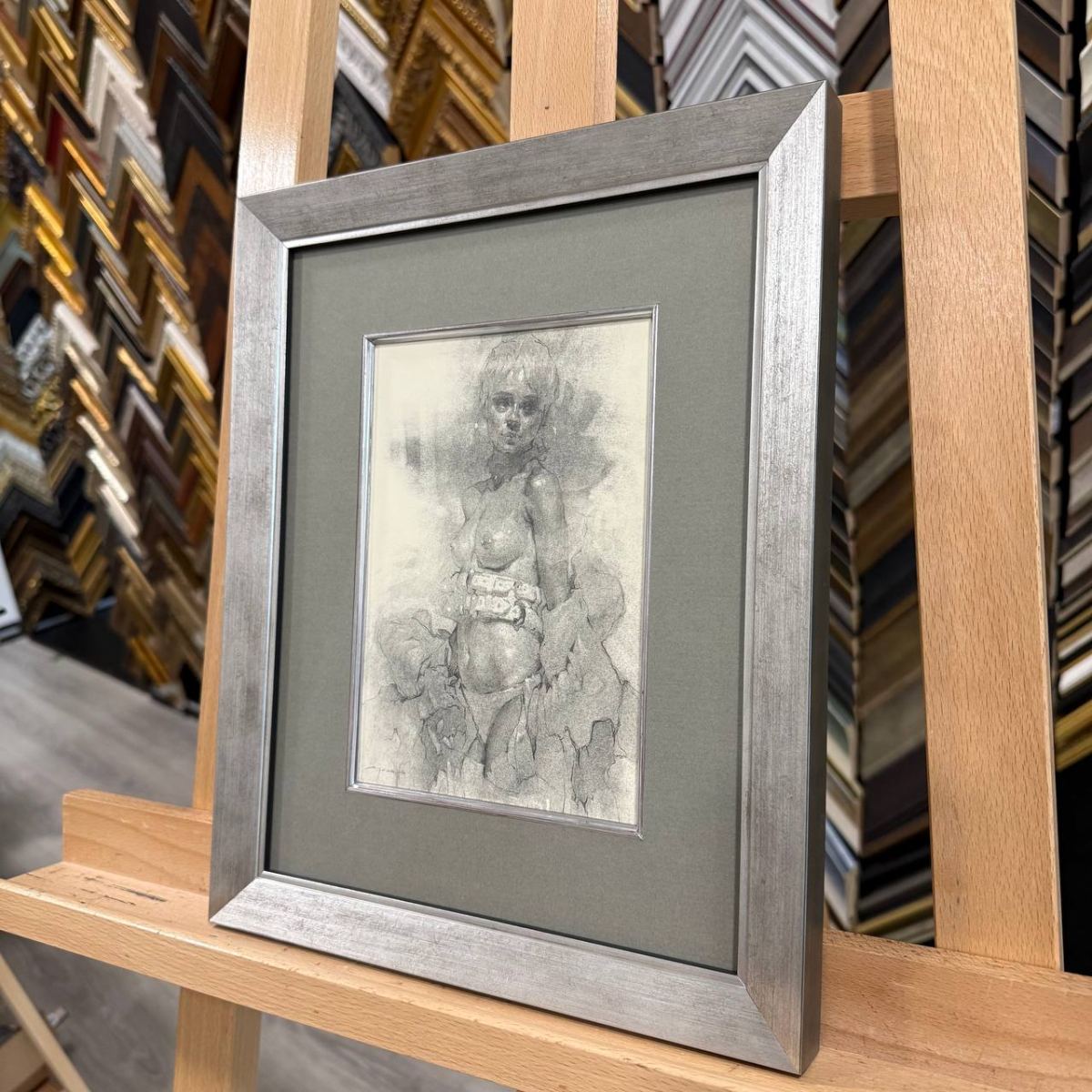 Удалённое оформление картин в багет: удобно и профессионально