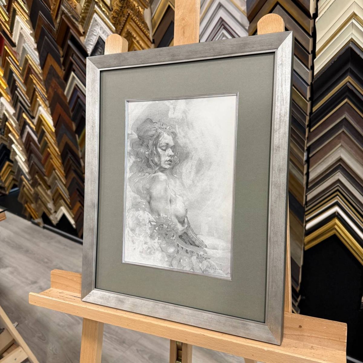 Удалённое оформление картин в багет: удобно и профессионально