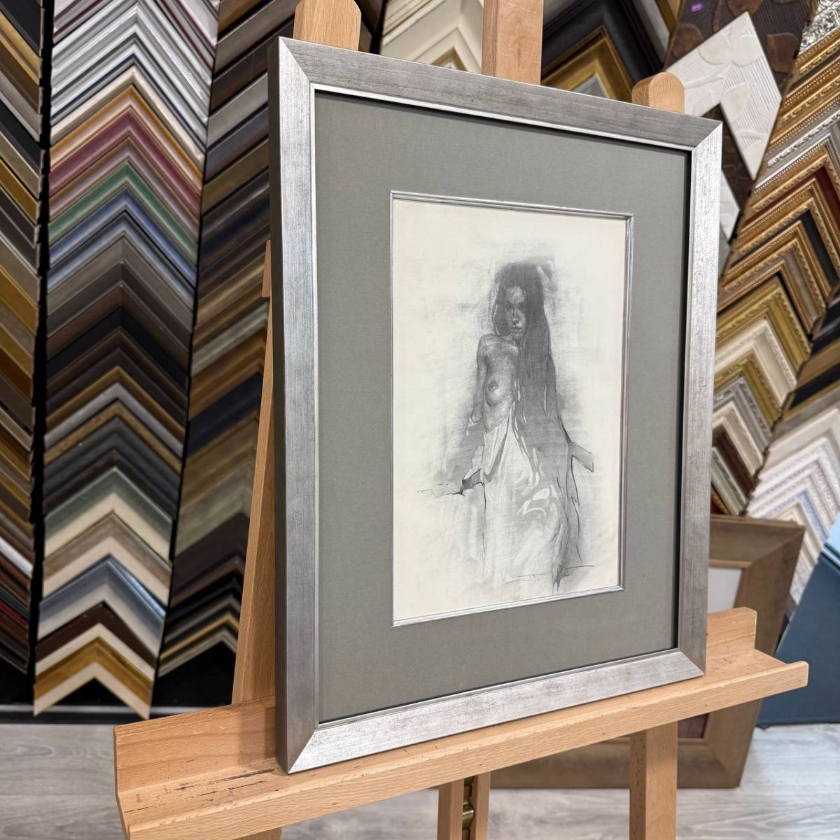 Удалённое оформление картин в багет: удобно и профессионально