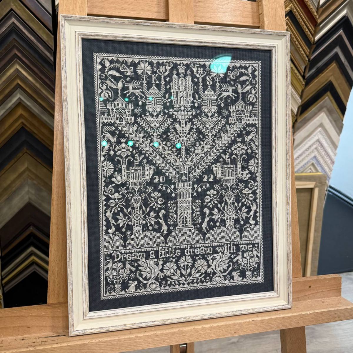 Оформление вышивок в багет: как сохранить каждую деталь