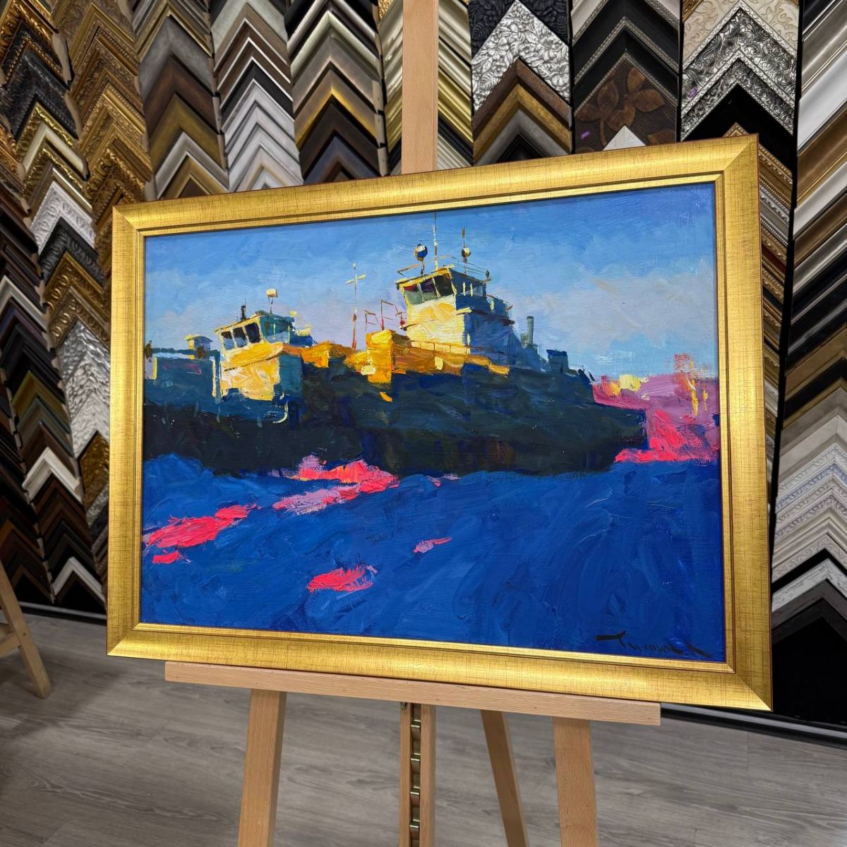 Как багет подчеркивает акценты на картине