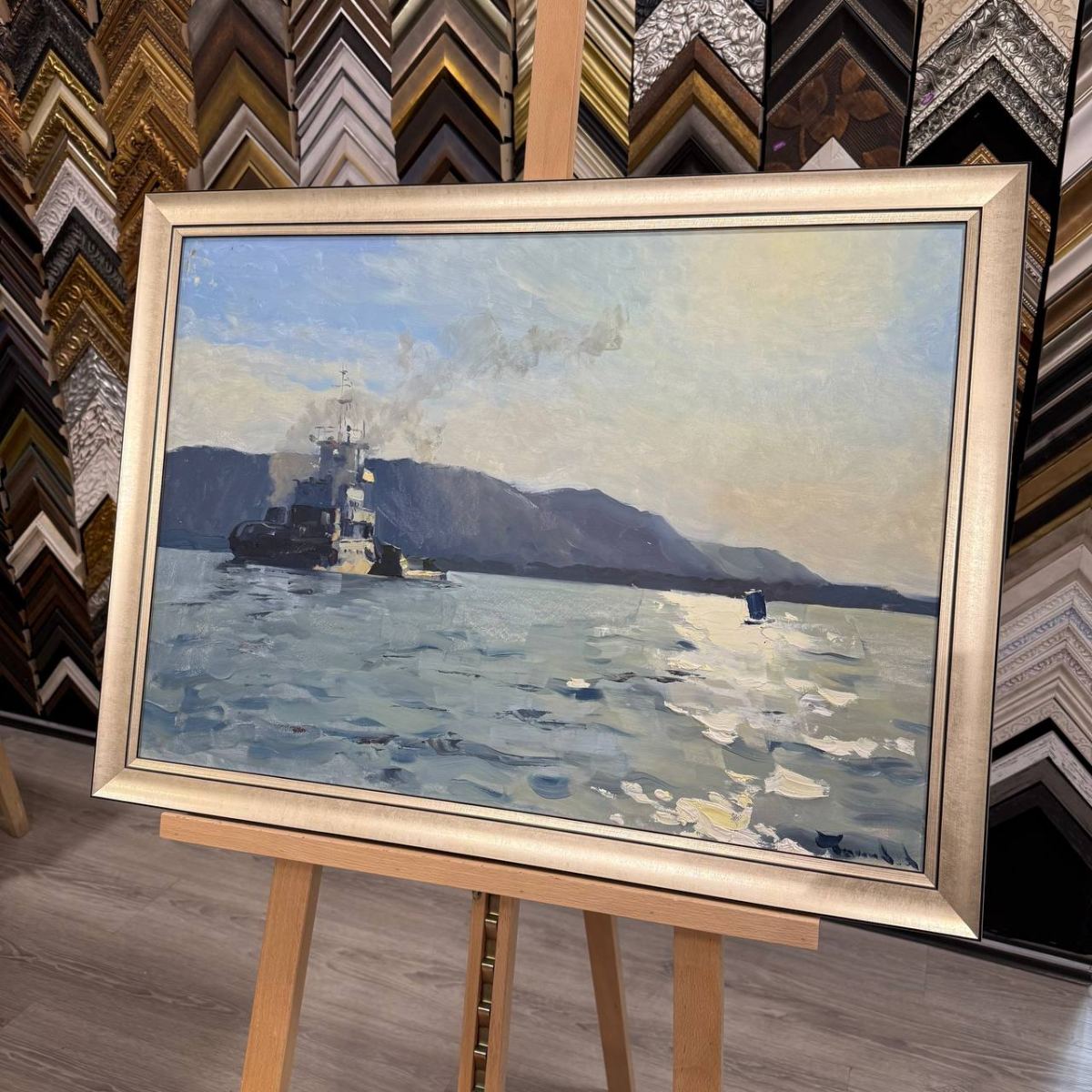 Как багет подчеркивает акценты на картине