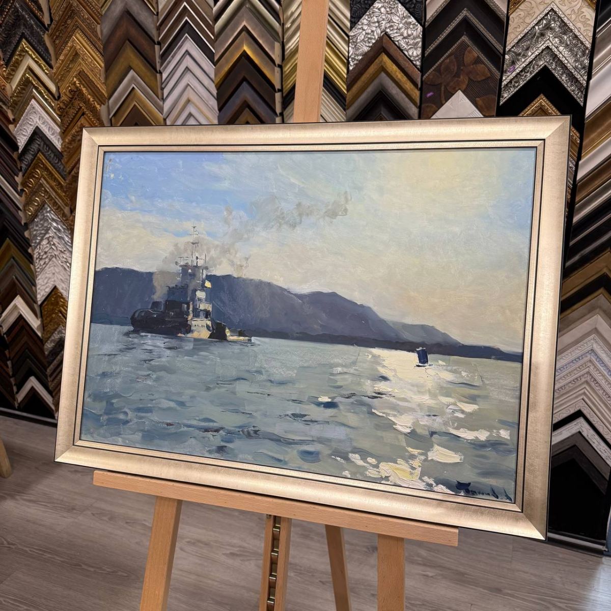 Как багет подчеркивает акценты на картине