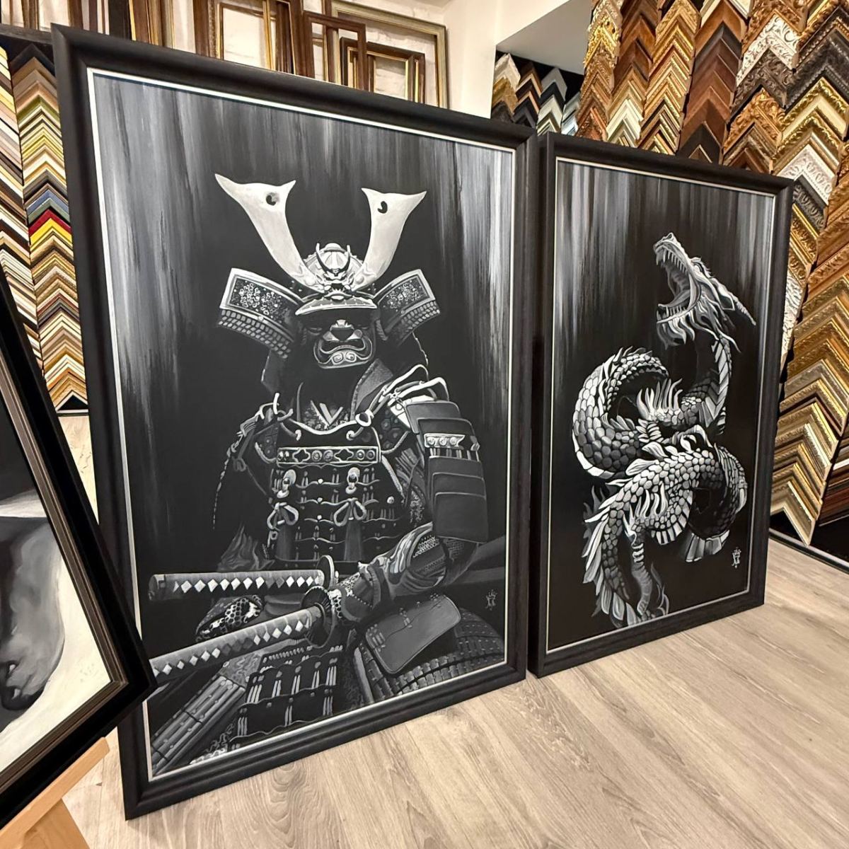 Оформление картин в багет: секреты гармонии в интерьере